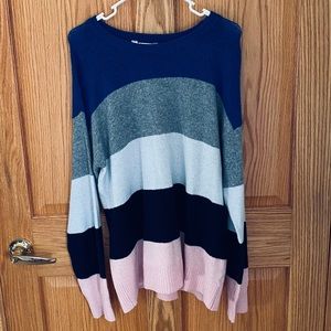 Time & Tru Long Sleeve Knit Sweater